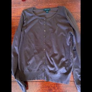 Brown light weight sweater